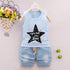 Summer Boy's Pentagonal Vest Set